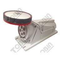 90Deg Surface Socket IP67 | 125A Current | 415V Voltage | 3P+N+E Configuration | by Tobin
