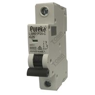 MCB EUREKA 1 Pole 25A C Curve Circuit Breaker | 6kA Capacity | by Tobin