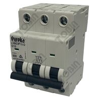 MCB EUREKA 3 Pole 10A D Curve | 6kA Breaking Capacity | Reliable Circuit Protection | by Tobin
