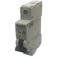 MCB EUREKA 1 Pole 16A C Curve Circuit Breaker | 10kA Capacity | by Tobin