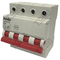 4 Pole Isolator Switch | DIN Rail Mountable | 125A Rated Current | Robust Construction | by Tobin