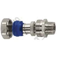 Conduit Fitting Straight 20mm | Nickel Plated Brass | IP69 Rated | by Tobin