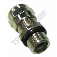 Cable Gland Metal M16 Thread | 5-10mm Cable Range | Durable Metal Construction | Includes Locknut | by Tobin