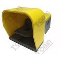 Foot Switch Plastic 240V 10A | IP65 Rated | Momentary Operation | 2xN/O & 2xN/C Contacts | by Tobin