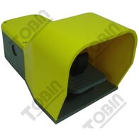 Foot Switch Plastic 240V 10A | IP65 Rated | 2 x NO & 2 x NC Contacts | by Tobin