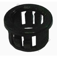 Nylon Snap Bushing Black | Durable Nylon Construction | Snap-In Design | 15.9mm Hole Size | @Pkt of 100 | by Tobin