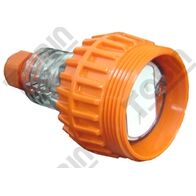 Extension Socket 3 Flat Pin 10A | IP66 Rated | Straight Design | by Tobin
