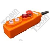 Hoist Switch 2 Button with Stop Button | Red LED Light Indication | Precise Control | by Tobin