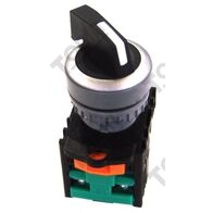 3 Position Selector Switch | Spring Return | 2 Normally Open Contacts | Durable Design | by Tobin