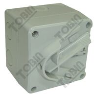 Isolator Enclosed IP66 1 Gang 20A Lockable | Weatherproof & Durable | by Tobin