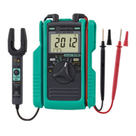 Digital Multimeter with AC/DC Clamp Sensor | 120A Current Measurement | 600V Voltage Measurement | True RMS | by Rapid Tech