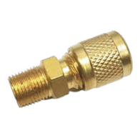Schrader Union  - 1/4Schrader  X 1/8MBSP   inclCap  & Core