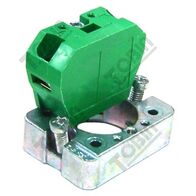 Contact Block 1 N/O with Support Base | Durable Design | Compatible with 22mm Control Devices | by Tobin