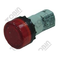 Pilot Light Direct Connect 22mm Red | Easy Installation | Clear Status Signaling | by Tobin