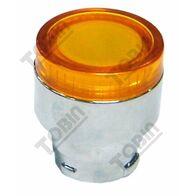 Pushbutton Illuminated Yellow | 22mm Mounting | Robust Design for Industrial Use | by Tobin