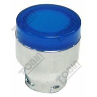 Pushbutton Illuminated Blue | 22mm Mounting | Robust Design for Industrial Use | by Tobin