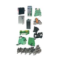 PT Terminal Single Level Earth 6mm | 2 Inputs & 2 Outputs | DIN Rail Mountable | by Tobin