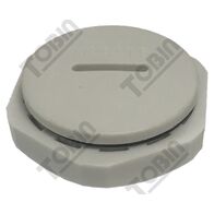 Enclosure Accessory Blanking Plug | M25 Plastic Screwed Design | Durable Nylon Construction | Secure Lock Nut | by Tobin