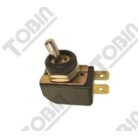 Toggle Switch 3A SPST QC Connection Terminal | Quick Connect Design | Heavy Duty Performance | by Tobin