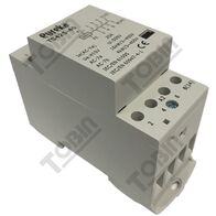 25A 240VAC Modular Contactor | 4-Pole Design | 1 N/O & 3 N/C | by Tobin