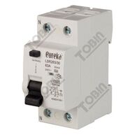 RCD EUREKA 2 Pole 40A 30mA Type A | Detects AC & Pulsating DC | by Tobin