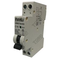 RCBO EUREKA 1 Pole Compact 16A C Curve 6kA 30mA | Earth Leakage Protection | Compact Design | by Tobin