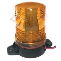 Warning Light H-Duty IP66 Amber 70mm | 12-24V DC | Heavy Duty | by Tobin