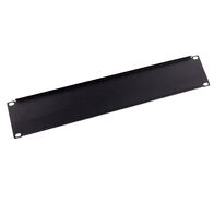 Serveredge 2RU 19" Blanking Panel | Steel Construction | Powder Coated Finish | Airflow Management | by SERVEREDGE
