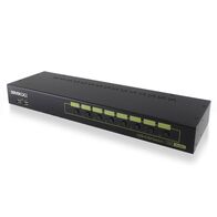 8-Port DVI USB KVM Combo Switch | Audio & Mic Support | USB 2.0 Hub | by SERVEREDGE