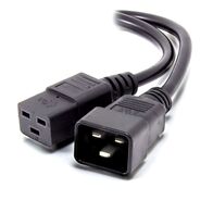 IEC C19 to C20 Power Extension Cable | 0.5m Length | High-Quality for Servers | by SERVEREDGE