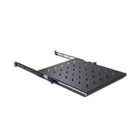 1RU Sliding Shelf for 800mm Deep Server Racks | Durable Steel | Easy Access Sliding Mechanism | by SERVEREDGE