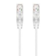 Ultra Slim Cat6 Network Cable | 0.30m Length | 28AWG 100% Copper | 50u Gold Plated Connectors | by SERVEREDGE