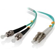 SERVEREDGE 3m LCST 40G/100G Multi Mode Duplex LSZH Fibre Cable 50/125 OM4