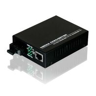 10/100/1000Base-TX to 1000Base-FX Singlemode SC Fiber Media Converter | 60 km Distance | Auto-Negotiation RJ45 | by SERVEREDGE