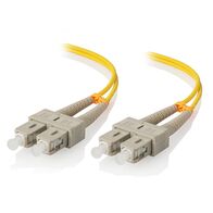 Single Mode Duplex LSZH Fibre Cable | 9/125 Microns | 100% Optically Tested | by SERVEREDGE