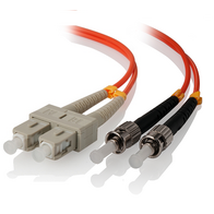 SCST Multi Mode Duplex LSZH Fibre Cable | 62.5/125 Microns | 2m Length | 100% Optically Tested | by SERVEREDGE