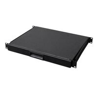 1RU Non Lockable Rack Mountable Drawer | Steel Construction | Powder Coated Finish | by SERVEREDGE