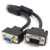 2m VGA/SVGA Premium Shielded Monitor Extension Cable | Up to 1920 x 1200 Resolution | Ferrite Core for Interference Reduction | by SERVEREDGE