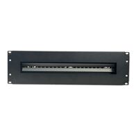 3RU Rack Mount DIN Rail Enclosure | Steel Construction | Easy DIN Rail Installation | by SERVEREDGE