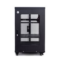 18RU Fully Assembled Free Standing Server Cabinet | 1000Kg Load Capacity | Locking Doors & Removable Panels | by SERVEREDGE