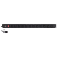 12 Port Vertical PDU | 10A AUS GPO Outputs | IEC C20 Input | 16A, 240V | by SERVEREDGE