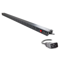 Serveredge Basic Vertical 20 Port 15A PDU | 20 x 10A AUS GPO Outputs | IEC C20 Input | 240 VAC | by SERVEREDGE