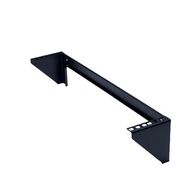 19 Inch Vertical Mount Wall Bracket | 2RU Height | Steel Construction | Powder Coated Finish | by SERVEREDGE