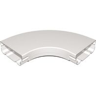 Legrand PVC Cable Tray 90° Flat Bend with Cover 100mm x 75mm