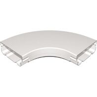 Legrand PVC Cable Tray 90° Flat Bend with Cover 150mm x 75mm