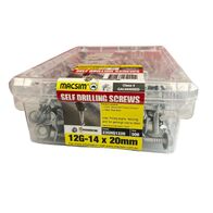 Self Drilling Screws | 12G Gauge | Corrosion Resistant Steel | Sharp Drill Point | @Box of 500 | by Fire Factory Australia
