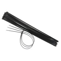 Nylon Cable Tie 8.0 x 550mm | Durable Nylon Construction | Strong Tensile Strength | Abrasion & Chemical Resistant | @Bag of 100 | by Fire Factory Australia