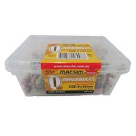 Mason Bolts Hex Head 8mm x 65mm | Durable Steel Construction | 50 Pieces | by Fire Factory Australia