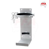 Heavy Duty Vehicle Bracket for 4.5kg Extinguisher | Metal Construction | Silver Finish | by Fire Factory Australia