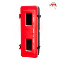 Large Plastic Fire Extinguisher Cabinet | Durable Weather-Resistant Design | Accommodates 9.0kg Extinguishers | by Fire Factory Australia